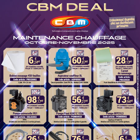 CBM DEAL Octobre/Novembre 2025